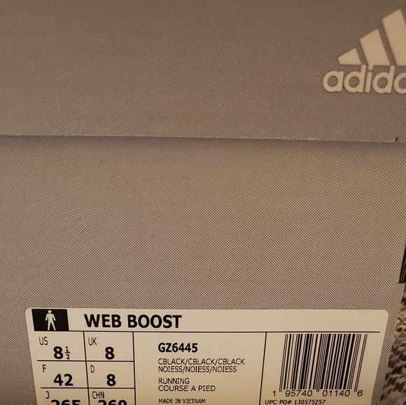 Adidas Web Boost,Men 8.5 - Picture 14 of 14
